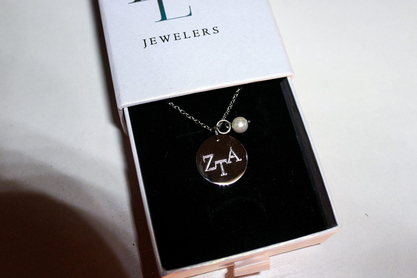 Zeta Tau Alpha Sterling Silver Necklace
