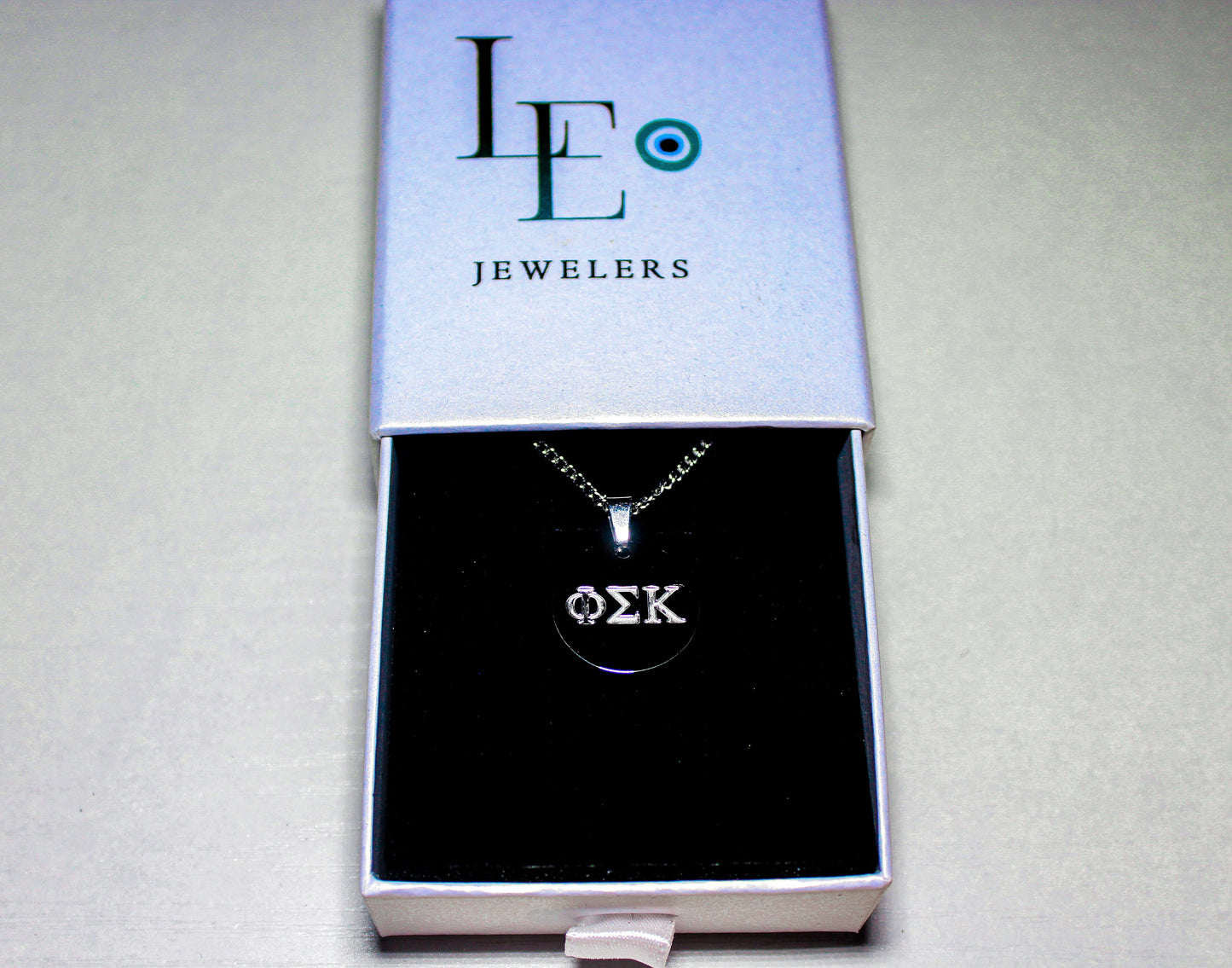 Phi Sigma Kappa Fraternity Engraved Chain
