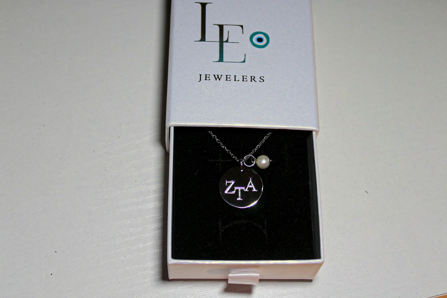 Zeta Tau Alpha Sterling Silver Necklace