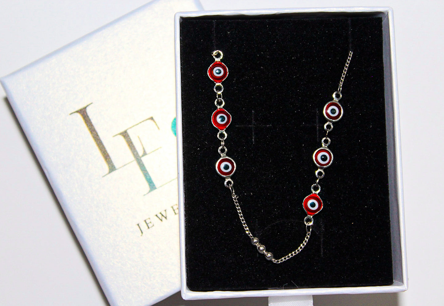 Red Eye Dainty Belly Chain