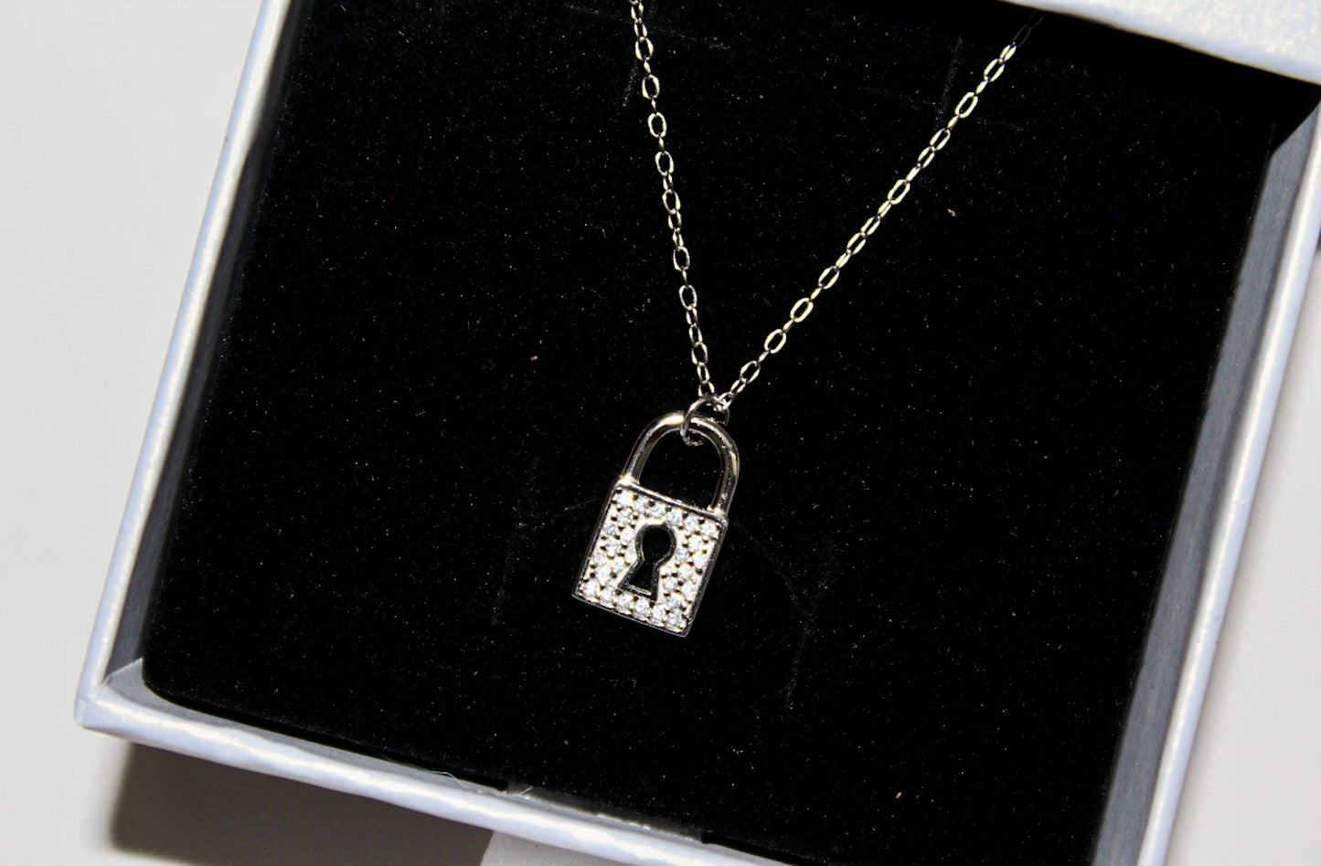 Mini Lock Necklace