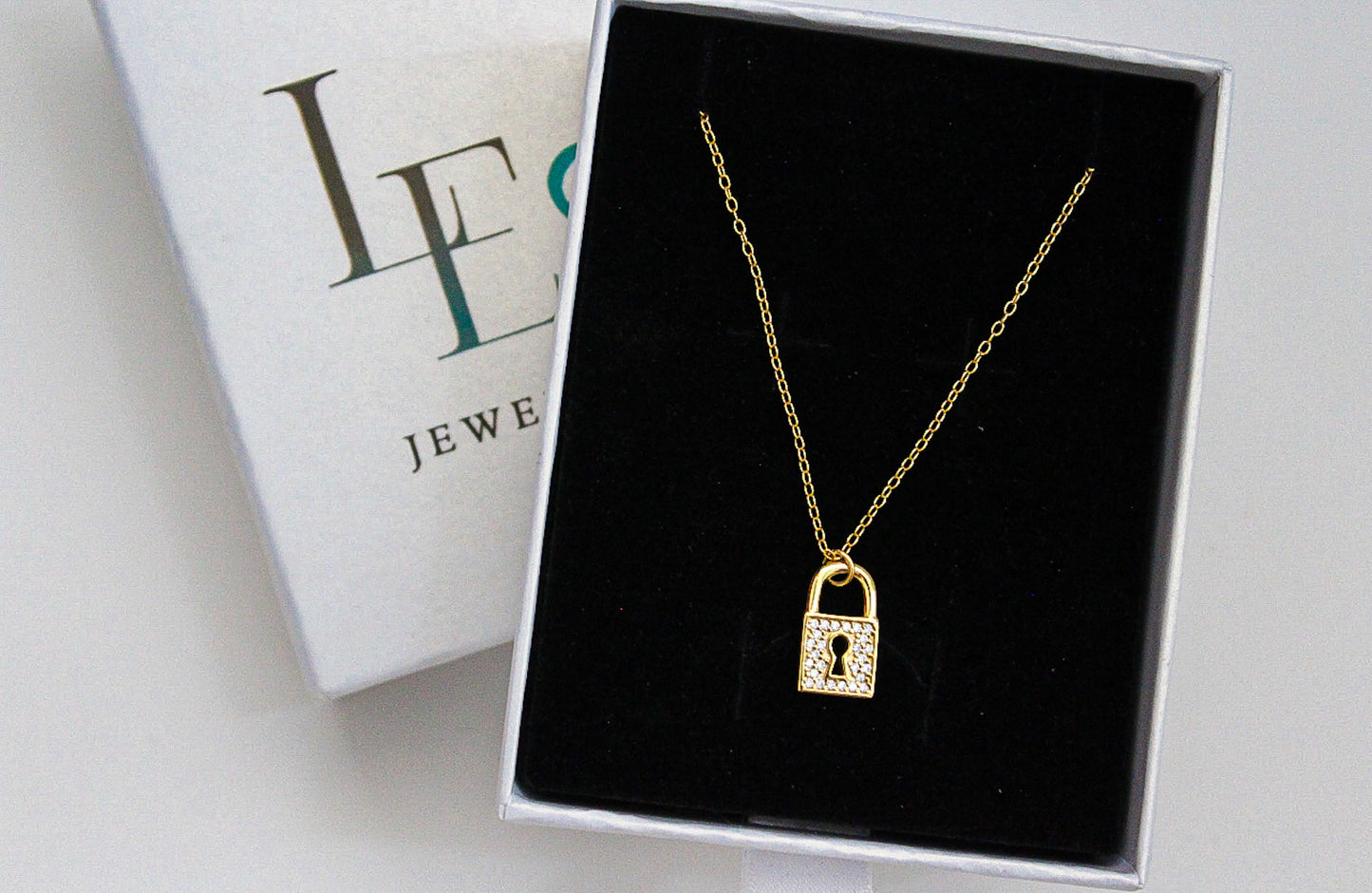 Mini Lock Necklace