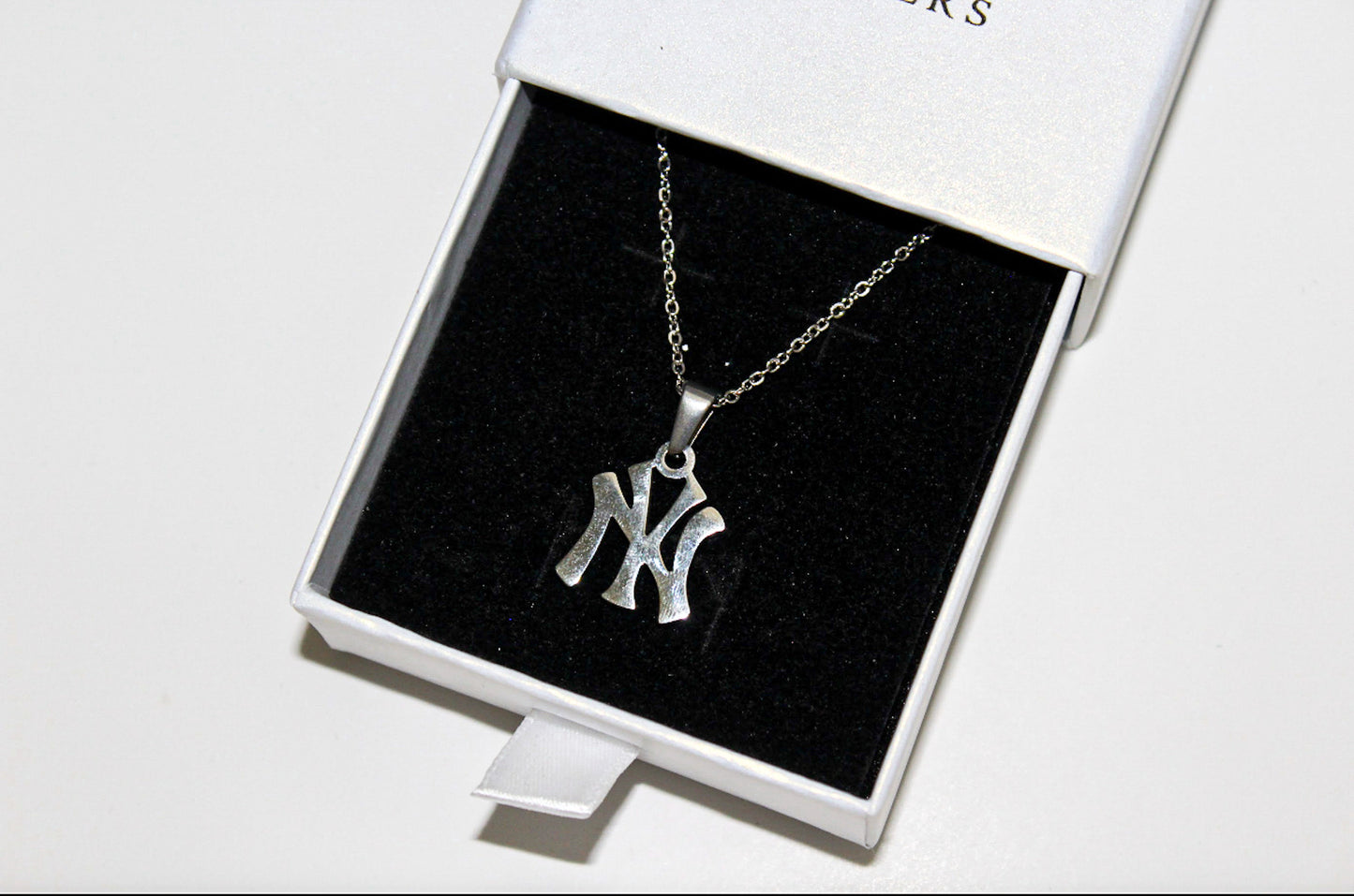 New York Yankee Pendant Necklace