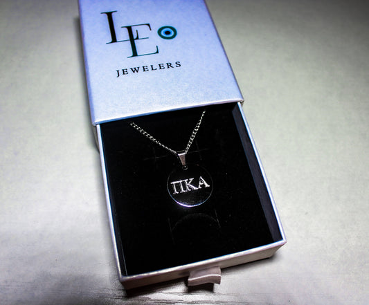 Pi Kappa Alpha Engraved Fraternity Chain