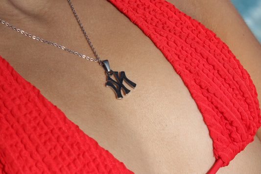 New York Yankee Pendant Necklace