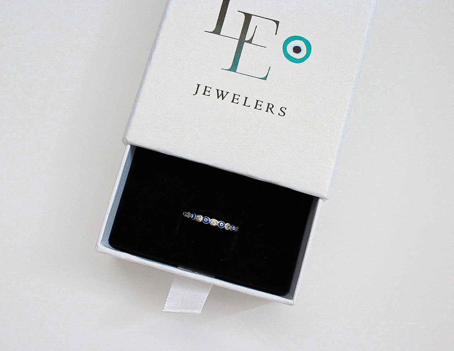Blue Lucky Eye Ring