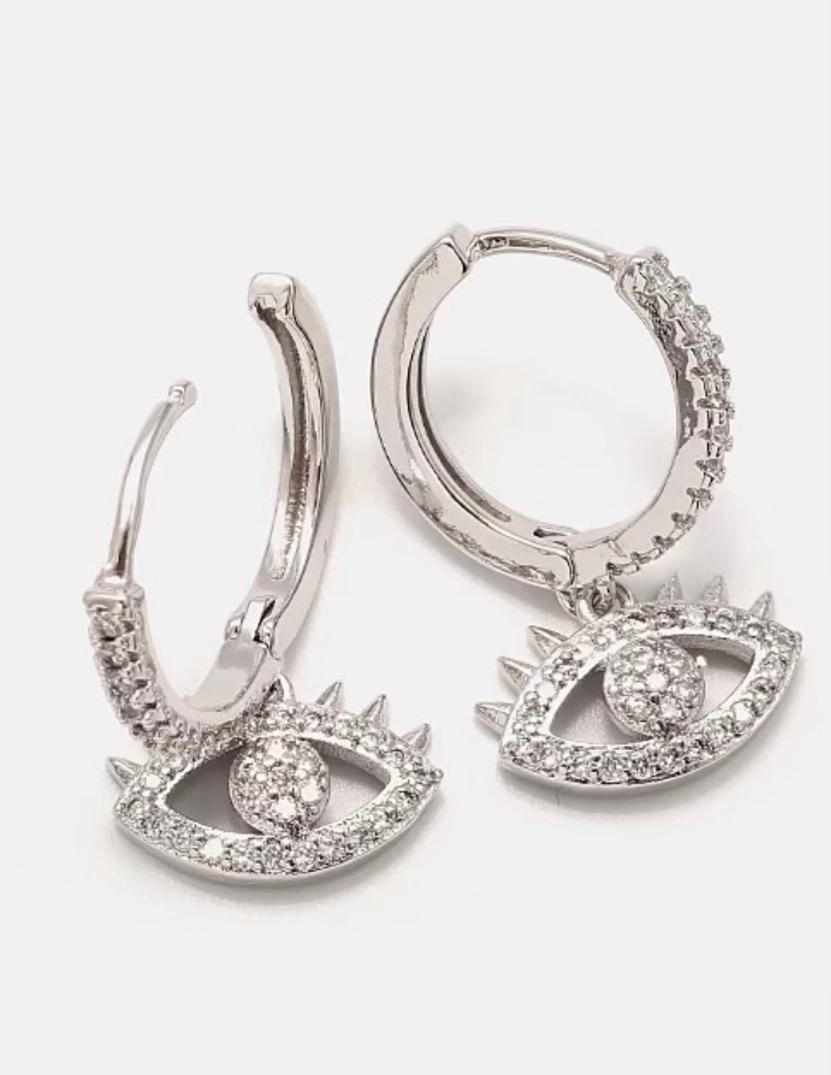 Lucky Eye Hoop Earring