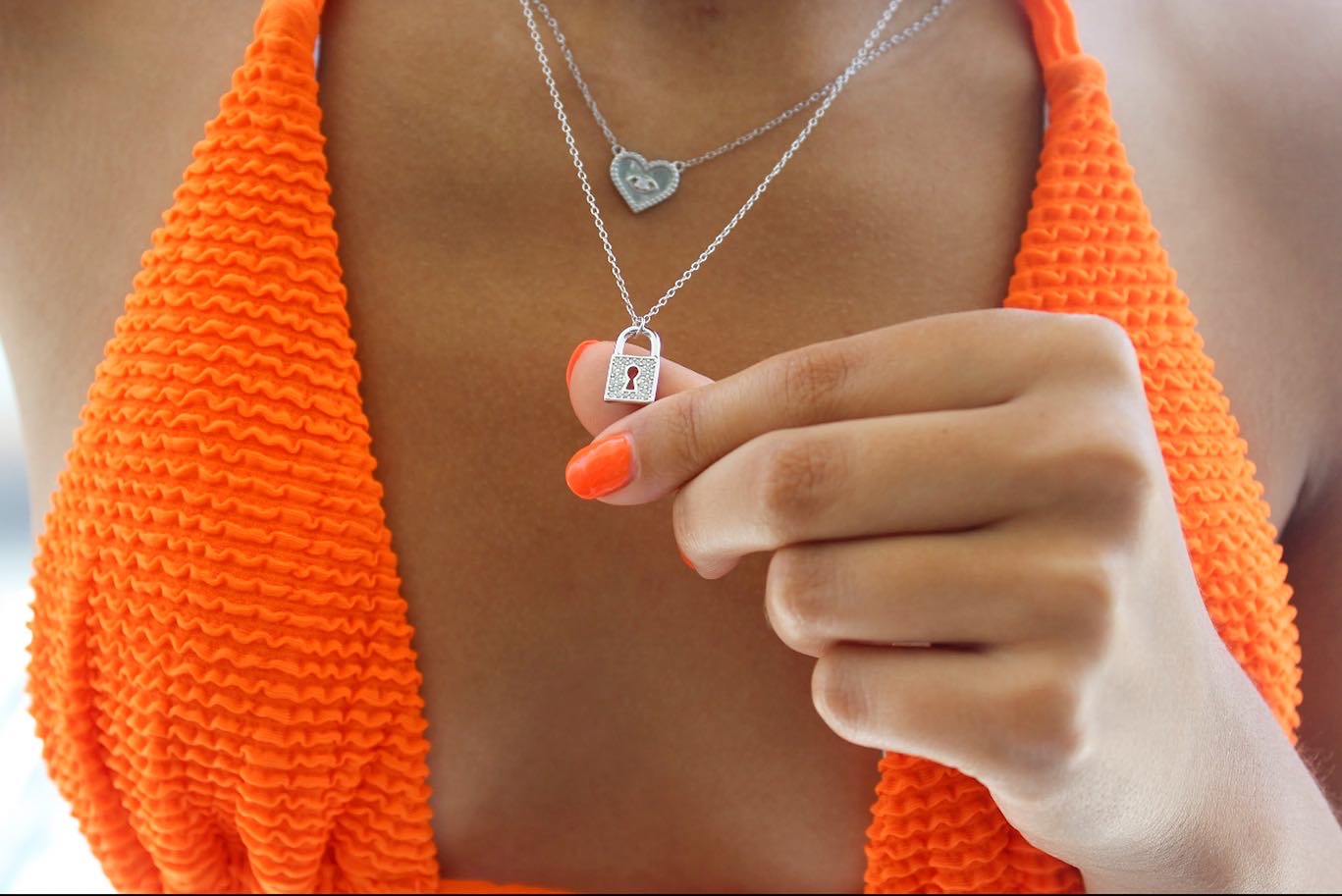 Mini Lock Necklace